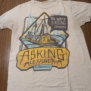 Asking alexandria band t shirt